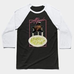 Alfredo Fettuccine Baseball T-Shirt